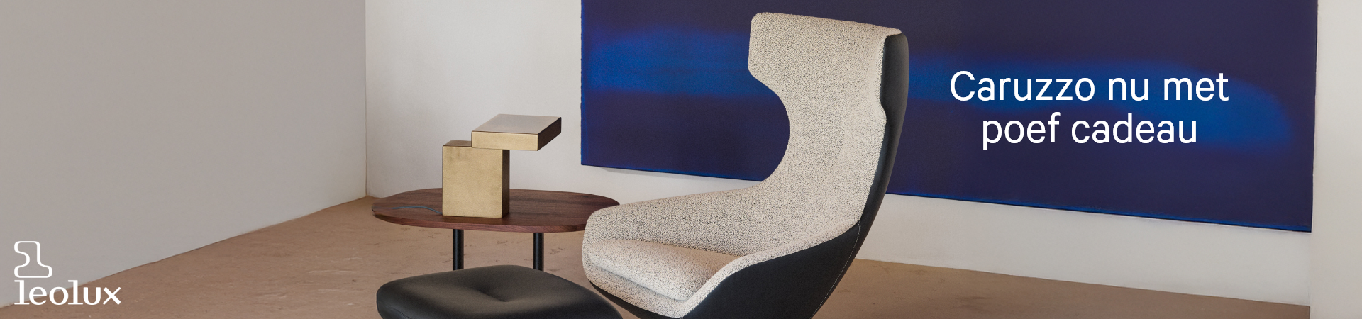 Actie - Leolux: Caruzzo nu met poef cadeau