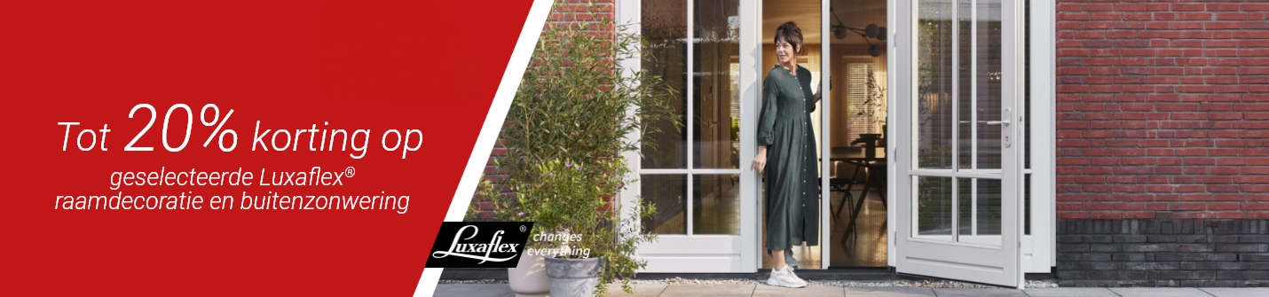 Actie - Luxaflex® Lenteactie: tot 20% korting
