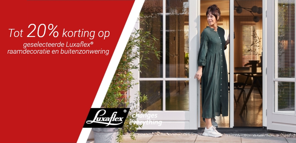 Actie - Luxaflex® Lenteactie: tot 20% korting