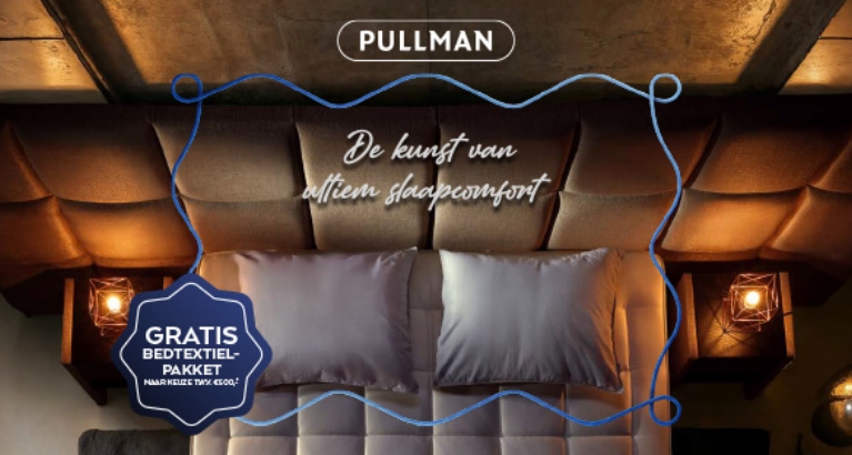 Actie - Pullman: Gratis bedtextielpakket