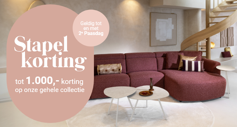 Stapelkorting tot €1.000,-
