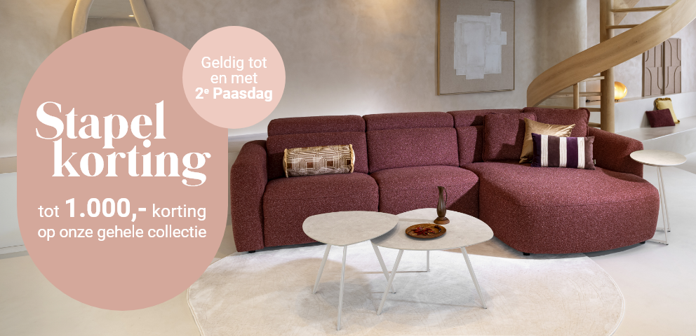 Stapelkorting tot €1.000,-