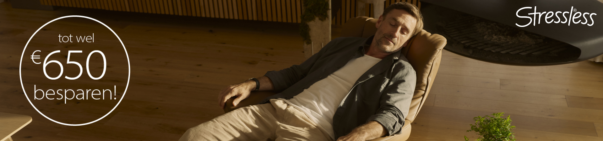 Actie - Stressless®: Tot €650,- voordeel op Mayfair