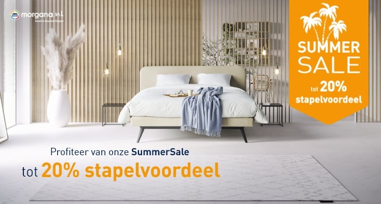 Actie - Summer Sale: tot 20% stapelvoordeel van Morgana