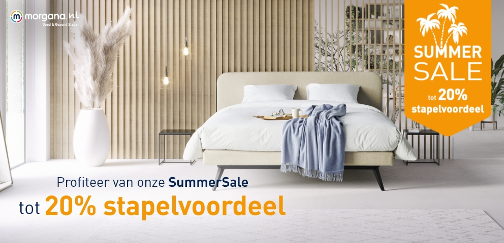 Actie - Summer Sale: tot 20% stapelvoordeel van Morgana