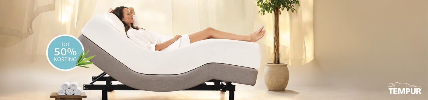 Actie - Tempur® Wellness Weeks: tot 50% korting