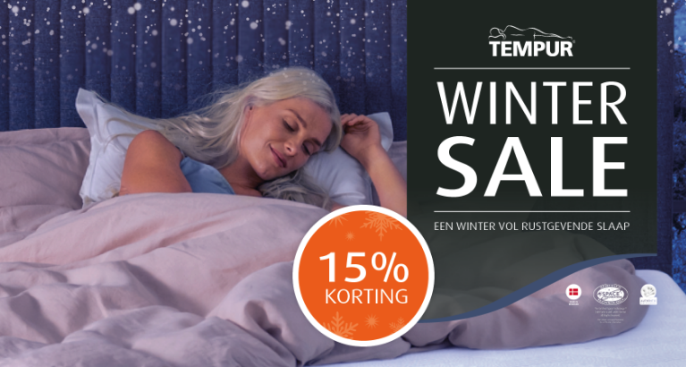 Actie - TEMPUR® Wintersale: 15% korting