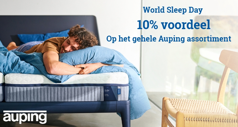 Actie - World Sleep Day Auping