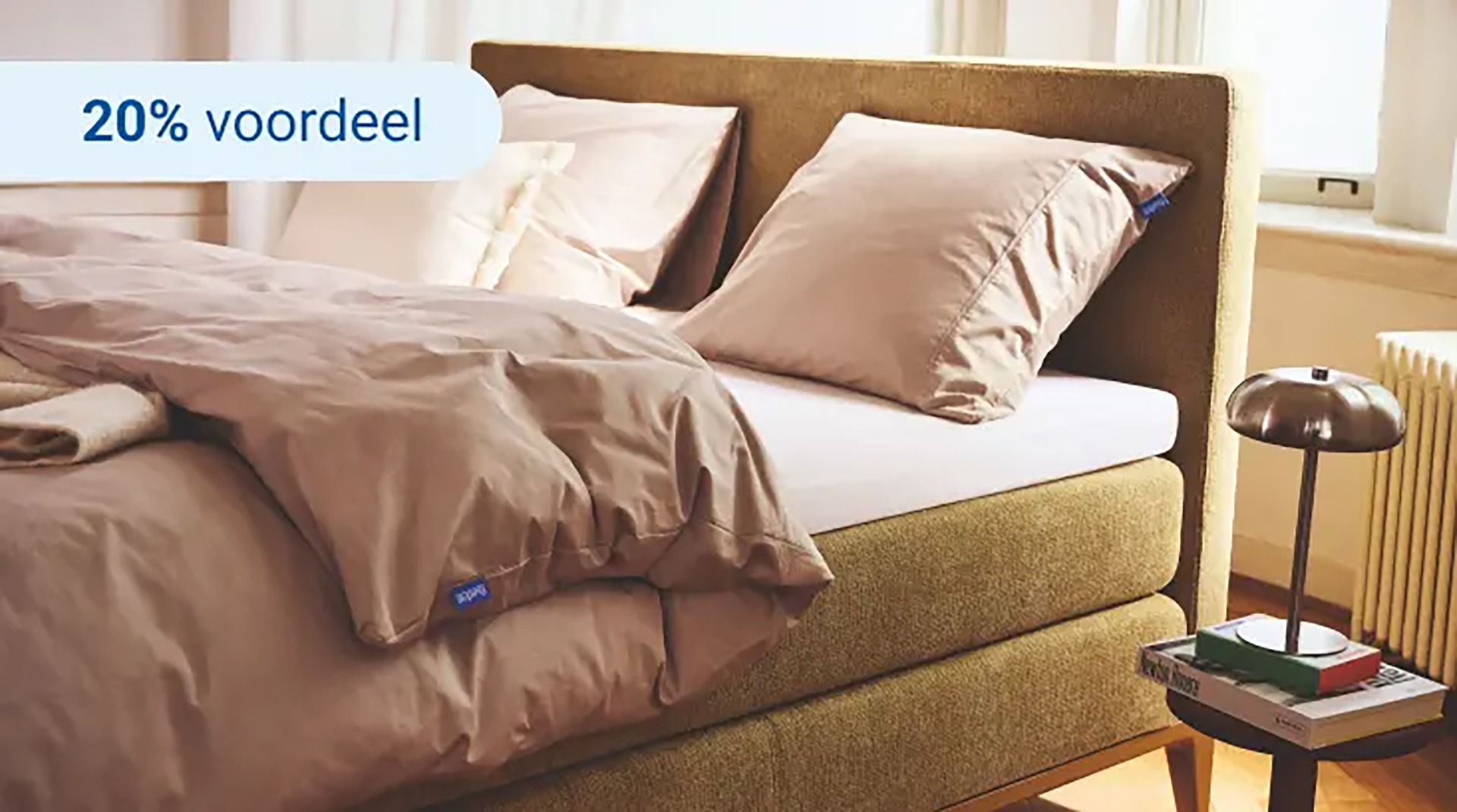 20% voordeel op toppers